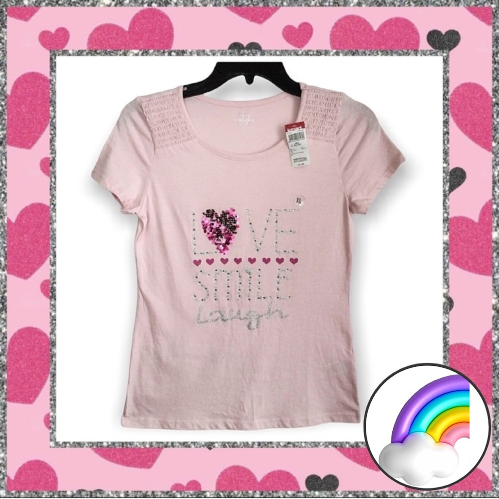 3/$24 - Piper Smocked Shoulder Tee